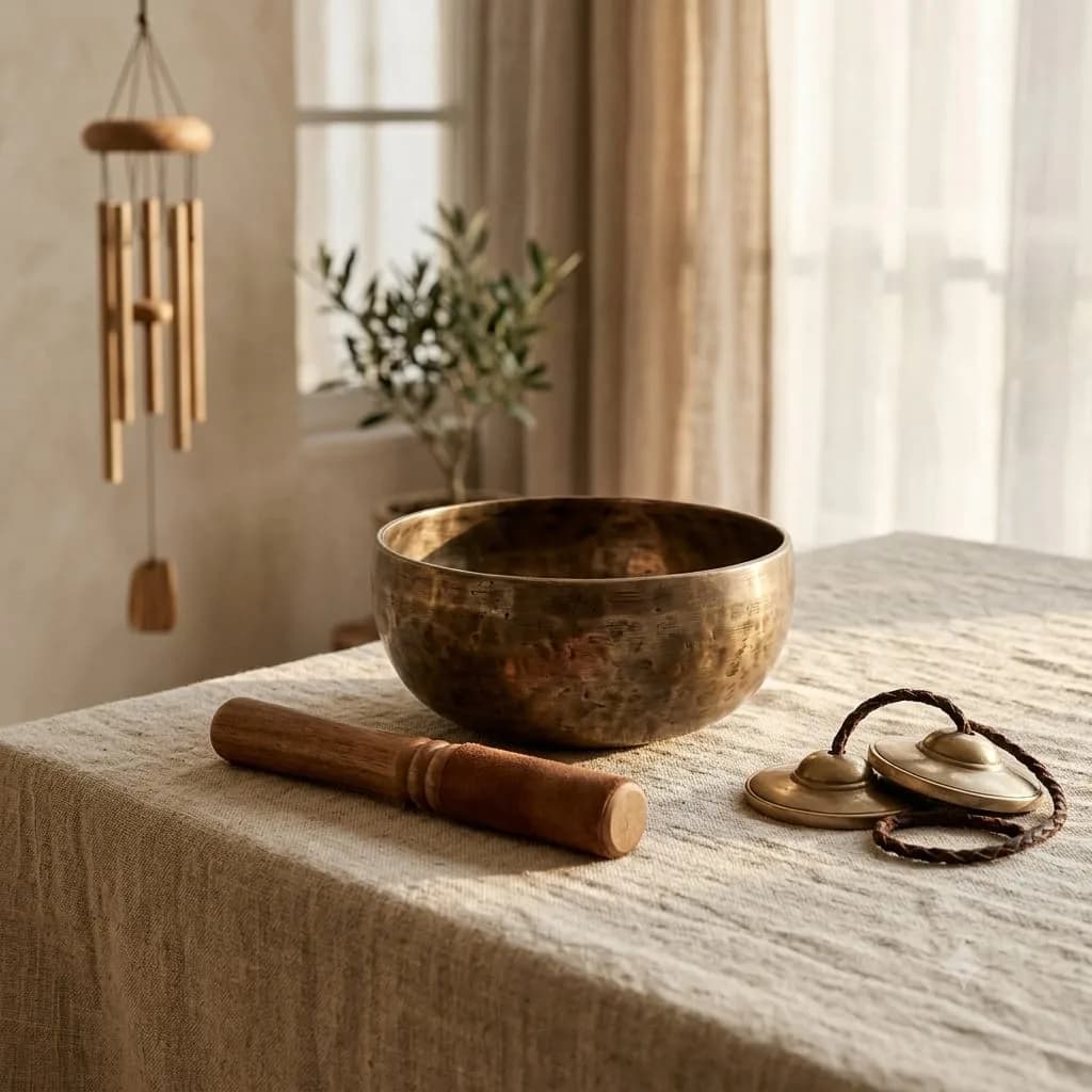 Campane tibetane e strumenti sonori